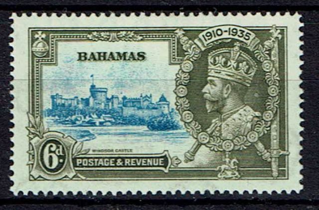 Image of Bahamas SG 143g LMM British Commonwealth Stamp